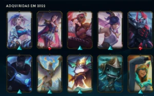 Conta Lol 77 Skins - League of Legends