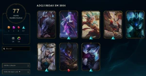 Conta Lol 77 Skins - League of Legends