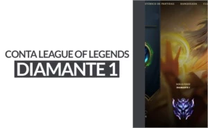 LEAGUE OF LEGENDS CONTA |Diamante 1 •137 CAMPEÕES •123 SKINS LOL
