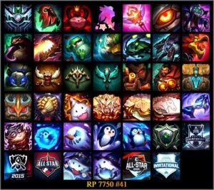 Conta Diamante V Season 7 56 Champions, 16 Skins - League of Legends LOL