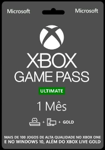 Xbox Gamepass Ultimate 1 Mês - Gift Cards