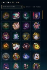 conta league of legends LOL