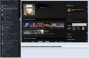 CONTA DOTA 2 COM ARCANAS, PERSONAS, ITENS PRESTIGIOS ETCS
