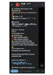 Painel Fornecedor De Telas/Contas Streaming Telegram - Outro - Serviços Digitais