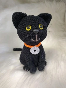 Gatinho em Amigurumi - Artesanato e Personalizados