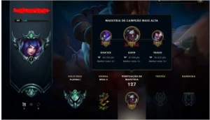 Vendo Conta do LOL Platina 1 - League of Legends