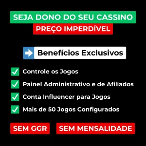 🔥Cassino Completo + API PGsoft c/ 10 Jogos - 100% Instalado - Outros