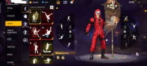 Conta de free fire com mais de 5mil investidos
