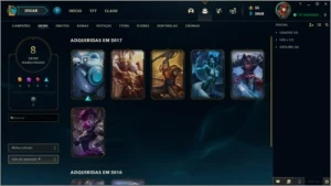 Conta unranked lvl 32 League of legends LOL
