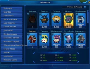 Conta LADMO Zwart D Alter B Digimon Masters Online