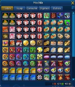 Conta LADMO Zwart D Alter B Digimon Masters Online