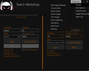  twitch Workshop + proxies