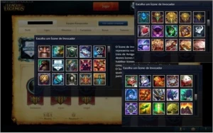 Conta Ouro III (Platinum IV S5) 74 Campeões 24 Skins - League of Legends LOL