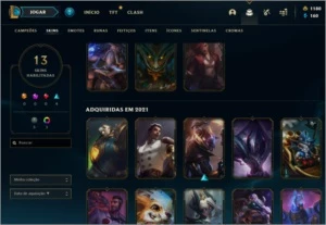 CONTA SMURF PRA VENDER LOGO - League of Legends LOL