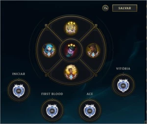 Conta Top - League of Legends LOL