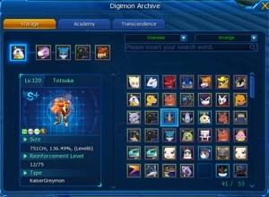 Conta GDMO Omegamon/Midgame - Digimon Masters Online
