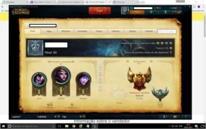 Conta Lol 20 Champs - Smurf Nova Mmr Enorme Ouro 4 - League of Legends