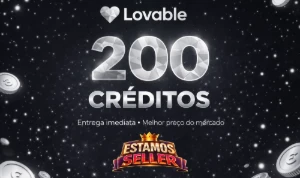 Lovable.dev 200 Creditos direto na sua conta