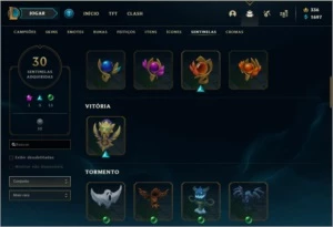 Conta de Lolzin - League of Legends