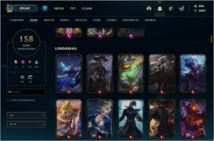 Conta de Lolzin - League of Legends