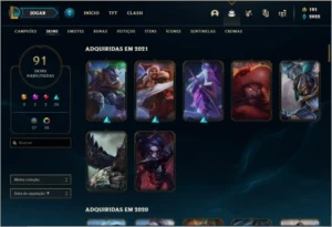 CONTA MESTRE LOL - League of Legends