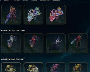 Conta de League Of Legends LOL