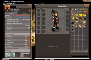 Conta cra nível 200 scrollado Dofus/Helioboros