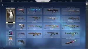 Conta Valorant - Platina 2 com varias skins. 3 FACAS TOPS