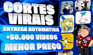 +50K Cortes/Vídeos Vírais De Todos Os Tipos Pronto Para Pos - Vídeos e Cortes Cortes Virais