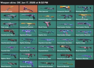 Conta De Valorant - 3 Faca - 5 Vandal - 4 Phantom