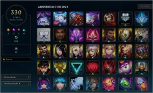 Conta Lol Platina IV 410skins /Urfwarwick/ 86k EA/ All Champ - League of Legends