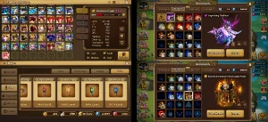 Summoners War G1/C3 Xiana Seara Tiana Gany Hathor Atualizada