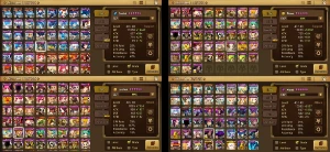 Summoners War G1/C3 Xiana Seara Tiana Gany Hathor Atualizada