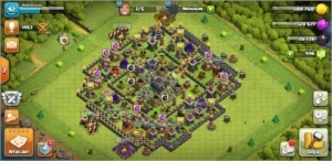 CV9 antigo, quase full - Clash of Clans