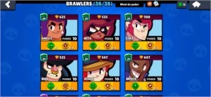 Brawstar - venda de conta Full (38/38) - Brawl Stars