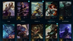 Conta diamante 1 57% de winrate - League of Legends: Wild Rift LOL WR