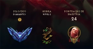 Conta diamante 1 57% de winrate - League of Legends: Wild Rift LOL WR