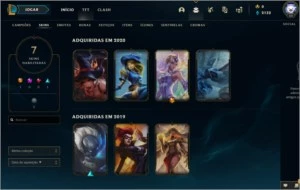 CONTA PLAT 2 LOL - League of Legends