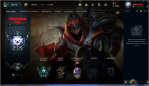 CONTA PLAT 2 LOL - League of Legends