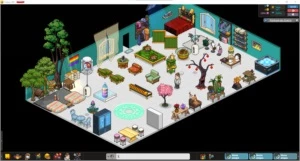 Conta Habbo 2012, muitos Mobs e conquistas e um ótimo nick