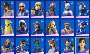 Vendo conta fortnite 73 skins, salve o mundo etc.