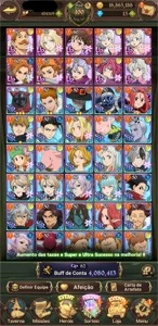 Conta especial seven deadly sins