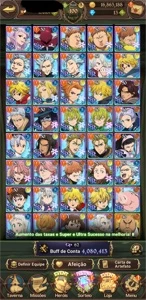 Conta especial seven deadly sins