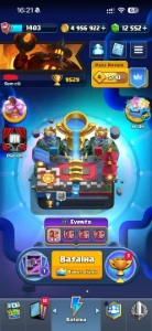[ Clash Royale ] Conta 9.5K Troféus - 9 Anos De Conta