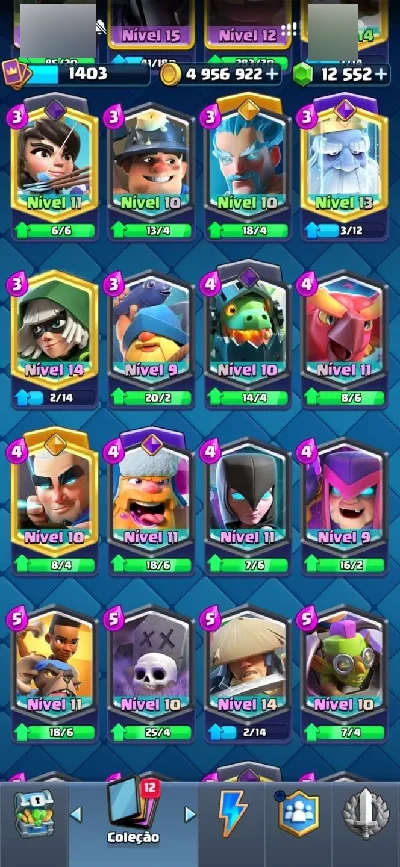 [ Clash Royale ] Conta 9.5K Troféus - 9 Anos De Conta
