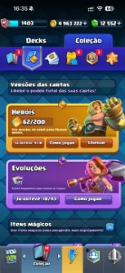 [ Clash Royale ] Conta 9.5K Troféus - 9 Anos De Conta