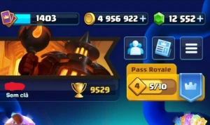 [ Clash Royale ] Conta 9.5K Troféus - 9 Anos De Conta