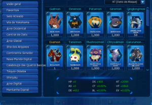 Conta Mid-Game Ladmo - Digimon Masters Online