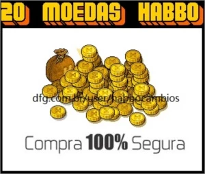 20 MOEDAS HABBO