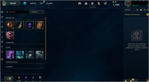 Conta smurf (platina season passada) - League of Legends LOL